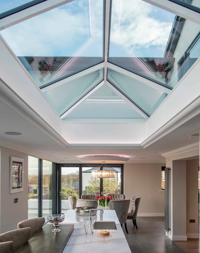 Roof sky glass